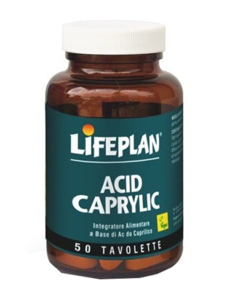 CAPRYLIC ACID 50 TAVOLETTE  LIFEPLAN