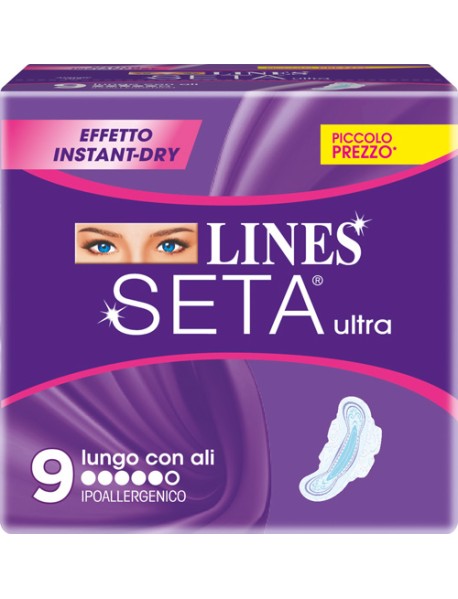 LINES SETA ULTRA LUNGO CON ALI 9 PEZZI