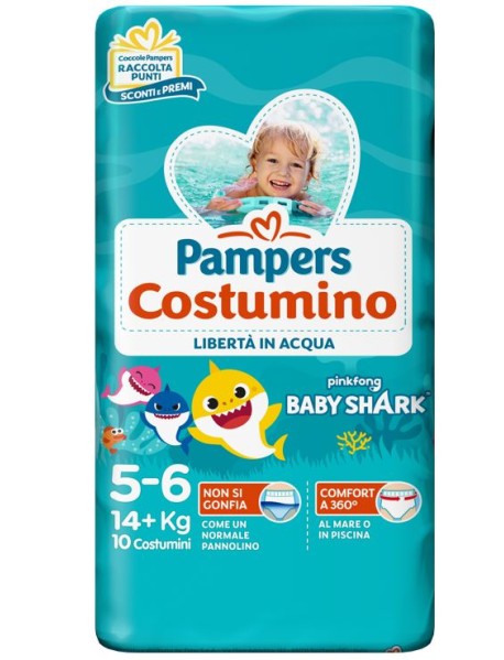 PAMPERS COSTUMINO TAGLIA 5 (15+ KG) 10PZ