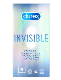 DUREX PROFILATTICO INVISIBLE XL 6PZ