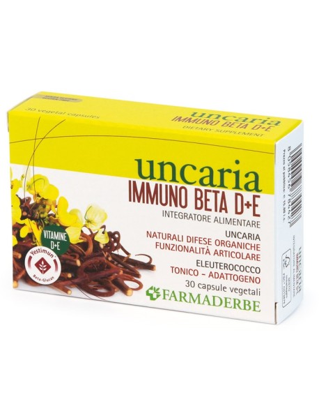 UNCARIA IMMUNO BETA D+E 30CPS