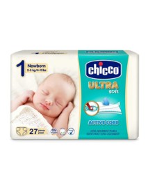 CHICCO PANNOLINO ULTRA SOFT NEWBORN 2-5KG 27PZ