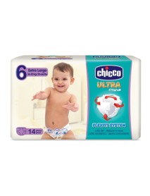CHICCO PANNOLINO ULTRA FIT&FUN EXTRALARGE 16-30KG 14 PEZZI