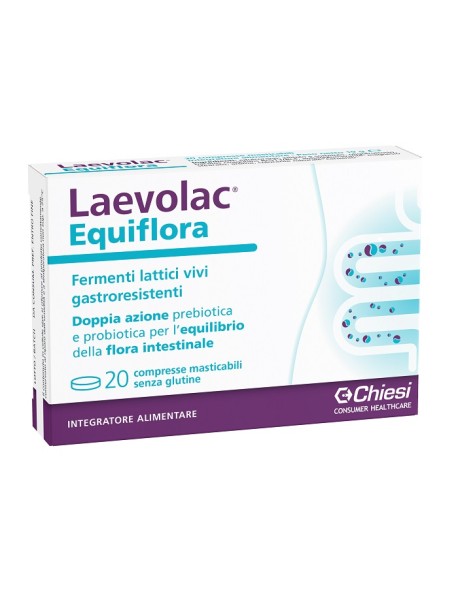 LAEVOLAC EQUIFLORA 20 COMPRESSE