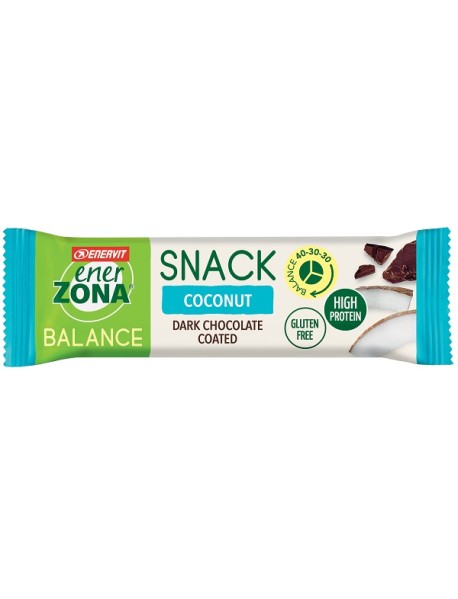 ENERZONA SNACK COCONUT 33G 1 BARRETTA