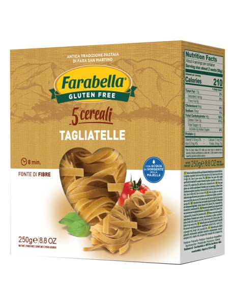 FARABELLA TAGLIATELLE AI 5 CEREALI 250G