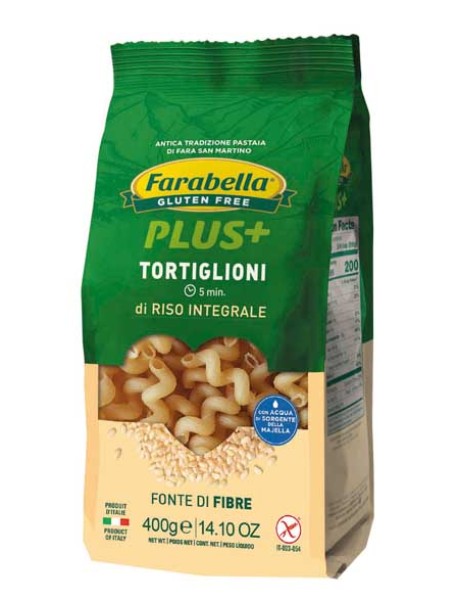 FARABELLA TORTIGLIONI DI RISO INTEGRALE 400G