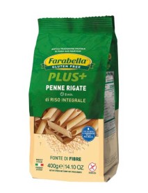 FARABELLA PLUS+ PENNE RIGATE DI RISO INTEGRALE 400G