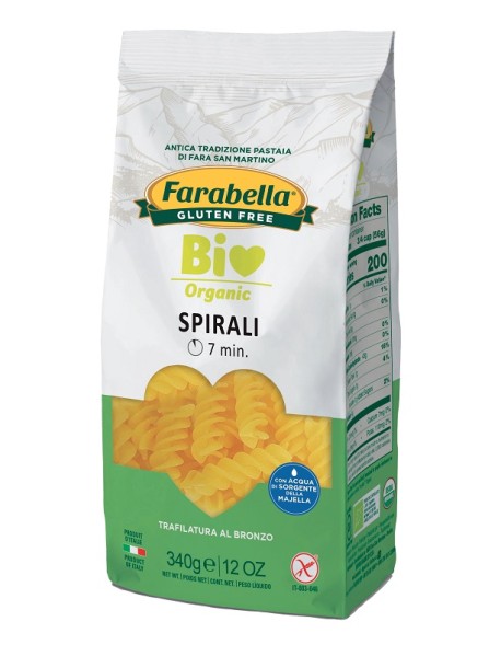 FARABELLA BIO SPIRALI DI MAIS E RISO 340G