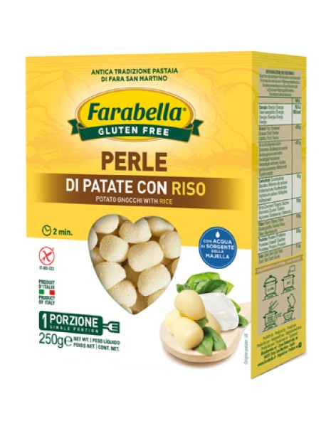 FARABELLA PERLE DI PATATE CON RISO 250G