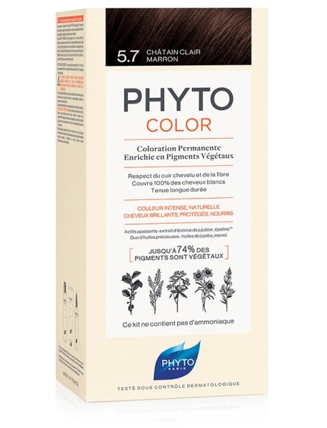 PHYTO PHYTOCOLOR 5.7 CASTANO CHIARO TABACCO