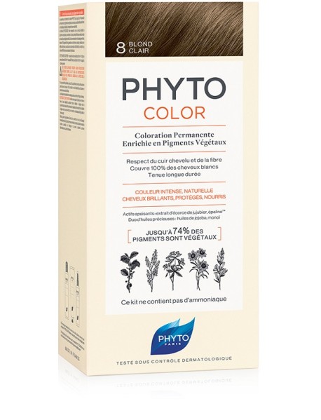 PHYTO PHYTOCOLOR 8 BIONDO CHIARO