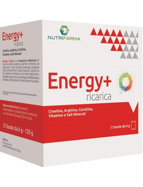 ENERGY+ RICARICA 20BUST