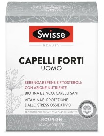 SWISSE BEAUTY CAPELLI FORTI UOMO 30 COMPRESSE