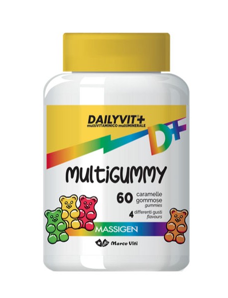 MASSIGEN DAILYVIT MULTIGUMMY 60 CARAMELLE GOMMOSE 