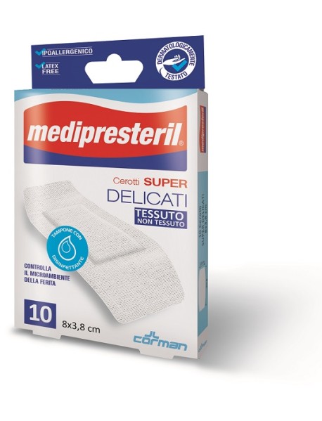 MEDIPRESTERIL CEROTTO DELICATE MISURA S 10 CEROTTI