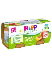 HIPP OMOGENEIZZATO MELA E PESCA 80GX2