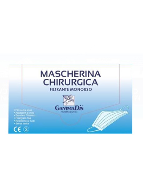 MASCHERINA CHIRURGICA 50PZ GAMMADIS