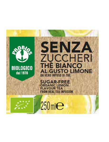 THE' BIANCO LIMONE S/ZUCC250ML