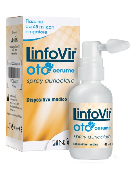 LINFOVIR OTO CERUME SPRAY AURICOLARE 45ML