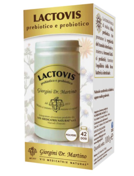 DR.GIORGINI LACTOVIS PREBIOTICO E PROBIOTICO POLVERE 100G