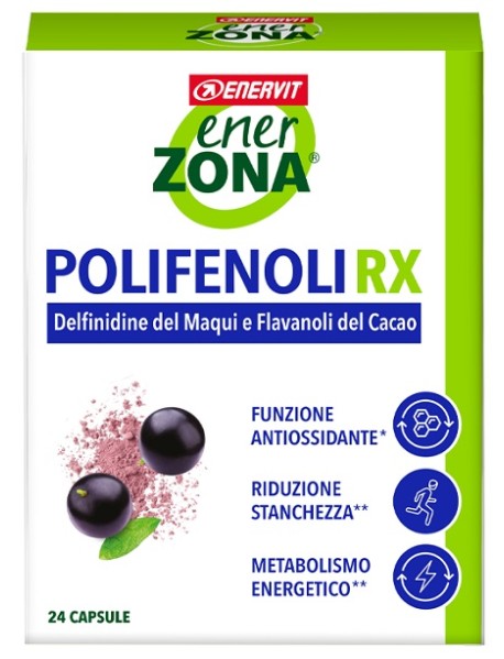 ENERZONA POLIFENOLI RX 24 CAPSULE