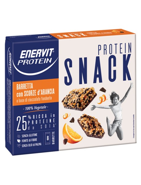 ENERVIT PROTEIN SNACK SCZ 8BAR