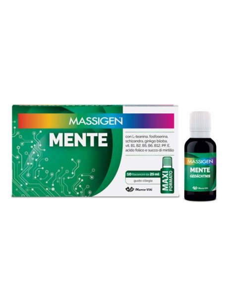 MASSIGEN MENTE 10 FLACONCINI DA 25ML