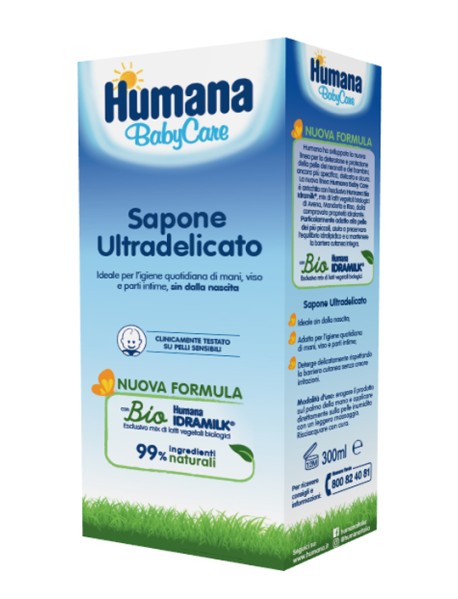 HUMANA BABYCARE SAPONE ULTRADELICATO LIQUIDO 300ML