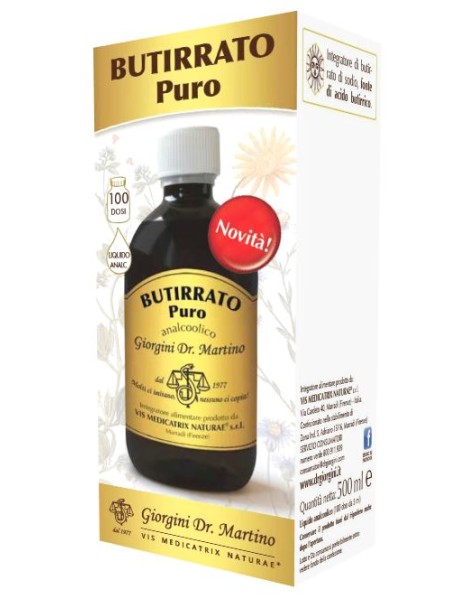 DR.GIORGINI BUTIRRATO PURO LIQUIDO ANALCOLICO 500ML