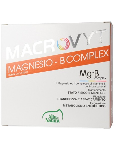 MACROVYT MAGNESIO B COMPLEX 18 BUSTINE