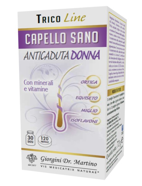 DR.GIORGINI CAPELLO SANO ANTICADUTA DONNA 120 PASTIGLIE