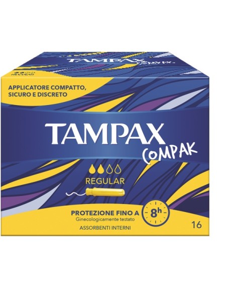 TAMPAX COMPAK REGULAR 16PZ 2739