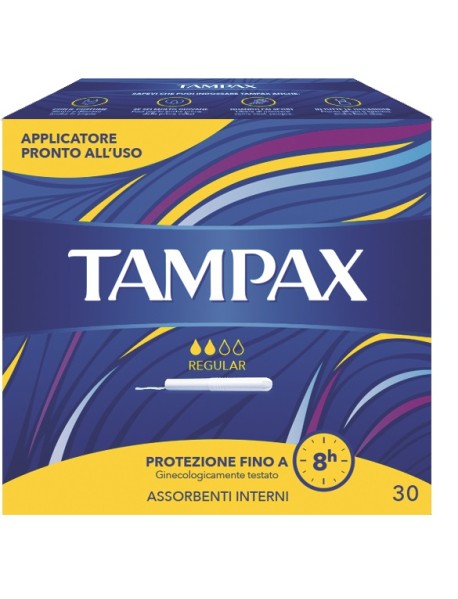 TAMPAX BLUE BOX REGULAR 30 ASSORBENTI