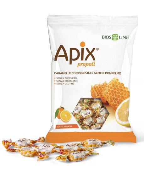 BIOS LINE APIX PROPOLI CARAMELLE GUSTO ARANCIA 50G