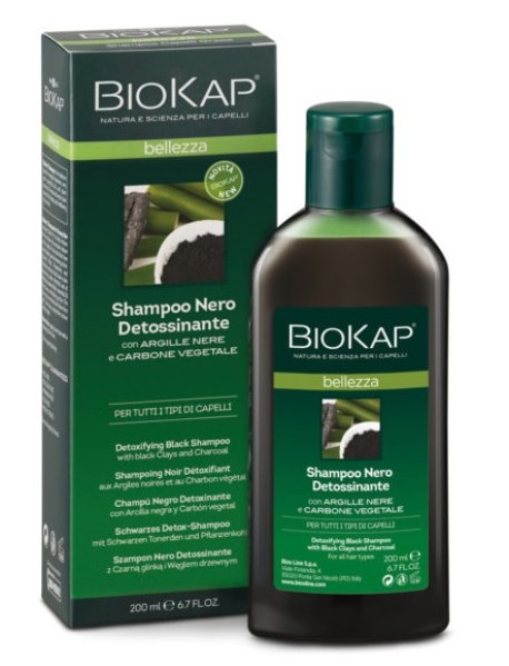 BIOKAP SHAMPOO NERO DETOSSINANTE 200ML