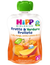 HIPP BIO FRUTTA & VERDURA MELA MANGO E CAROTA 90G