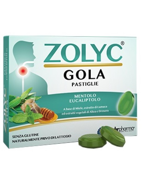 ZOLYC GOLA MENTOLO/EUCALIPTO 36 PASTIGLIE