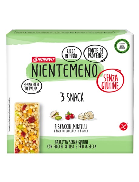 ENERVIT NIENTEMENO GUSTO PISTACCHI E MIRTILLI 63G 1 BARRETTA