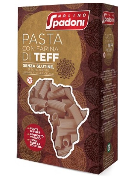 PASTA TEFF MACCHERONI 400GR S/GL