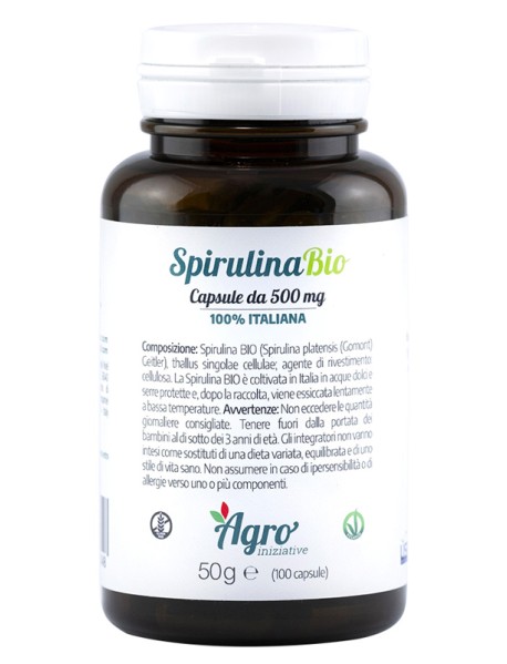 SPIRULINA BIO 100CPS (I1/301)AGR