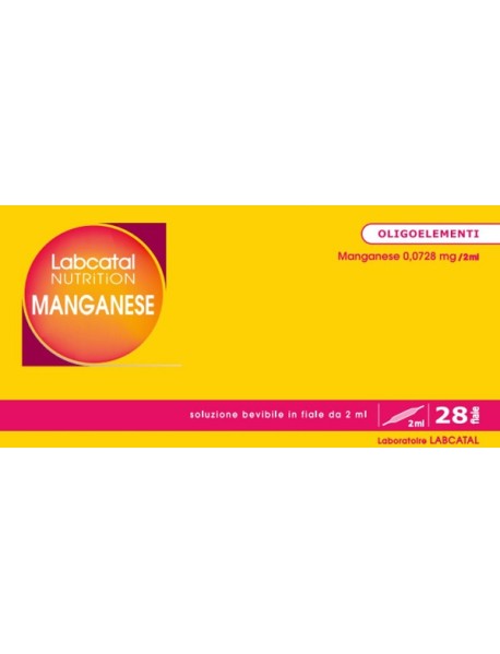 LABCATAL NUTRITION MANGANESE 28 FIALE BEVIBILI DA 2ML