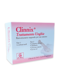 CLINNIX TRATTAMENTO UNGHIE 2 FLACONI DA 15ML + 2 PENNELLI