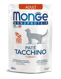 MONGE CAT ADULT PATE TACCH 85G