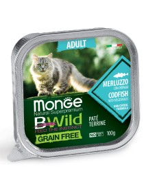 MONGE BWILD CAT AD MERLUZ/ORT