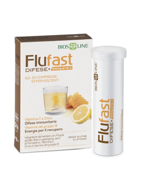 BIOS LINE FLUFAST APIX DIFESE+ 20 COMPRESSE EFFERVESCENTI