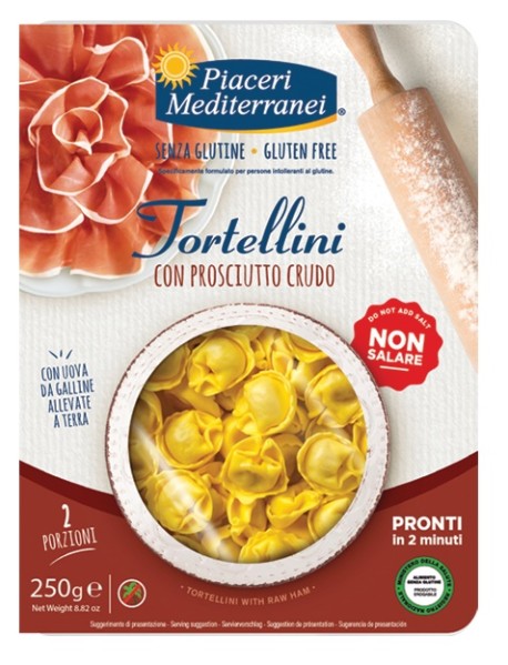 PIACERI MEDITERRANEI TORTELLINI CON PROSCIUTTO CRUDO 250G