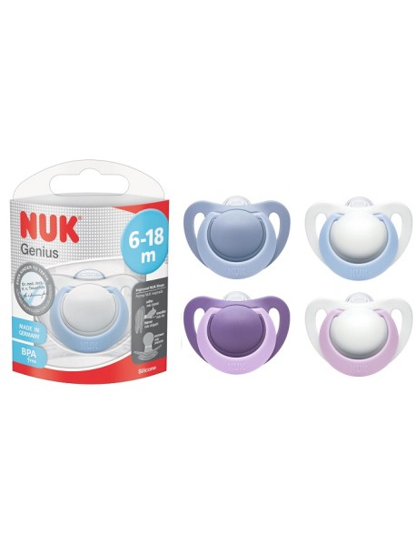 NUK SUCCHIETTO GENIUS SIL6-18M