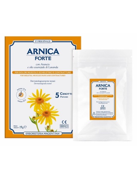 ERBORISTERIA MAGENTINA ARNICA FORTE 5 CEROTTI