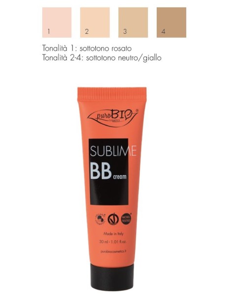 PUROBIO BB CREAM SUBLIME 01